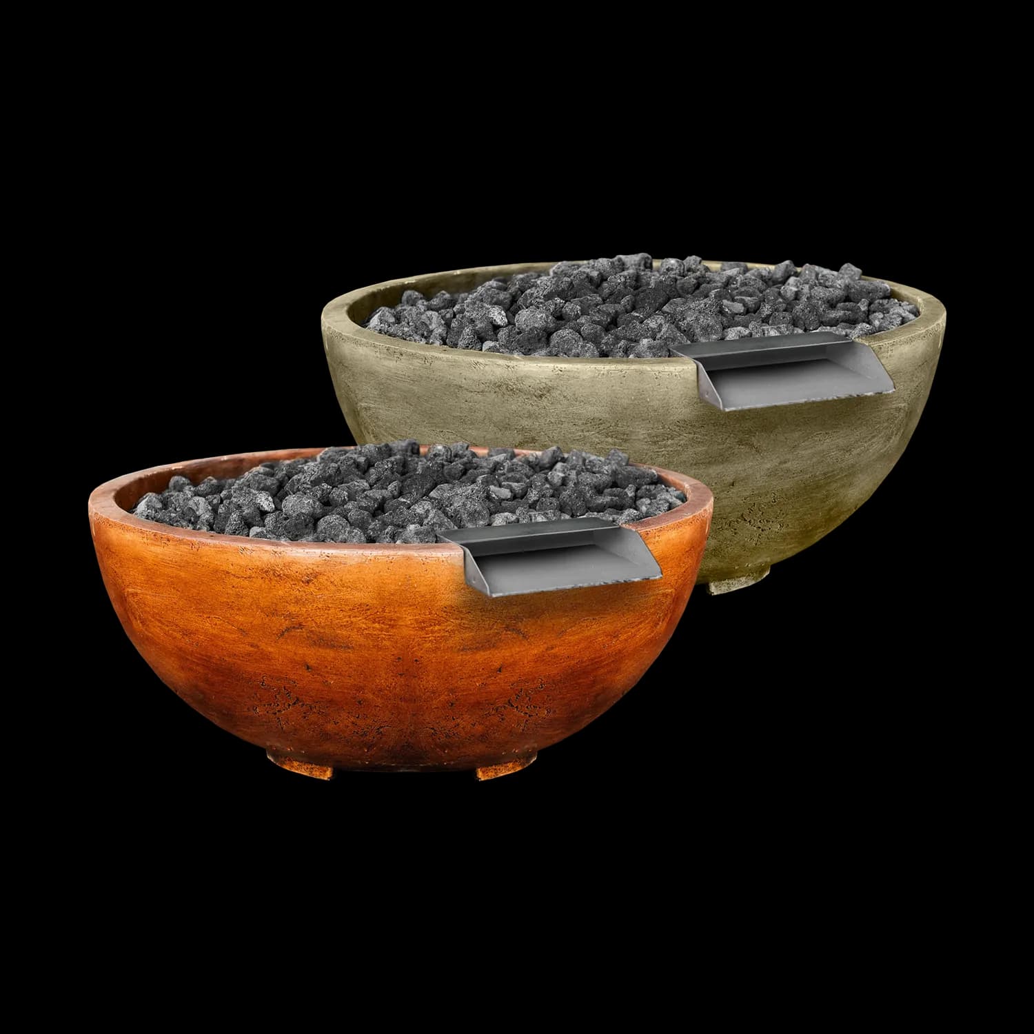 Abode GFRC Fire & Water Bowl
