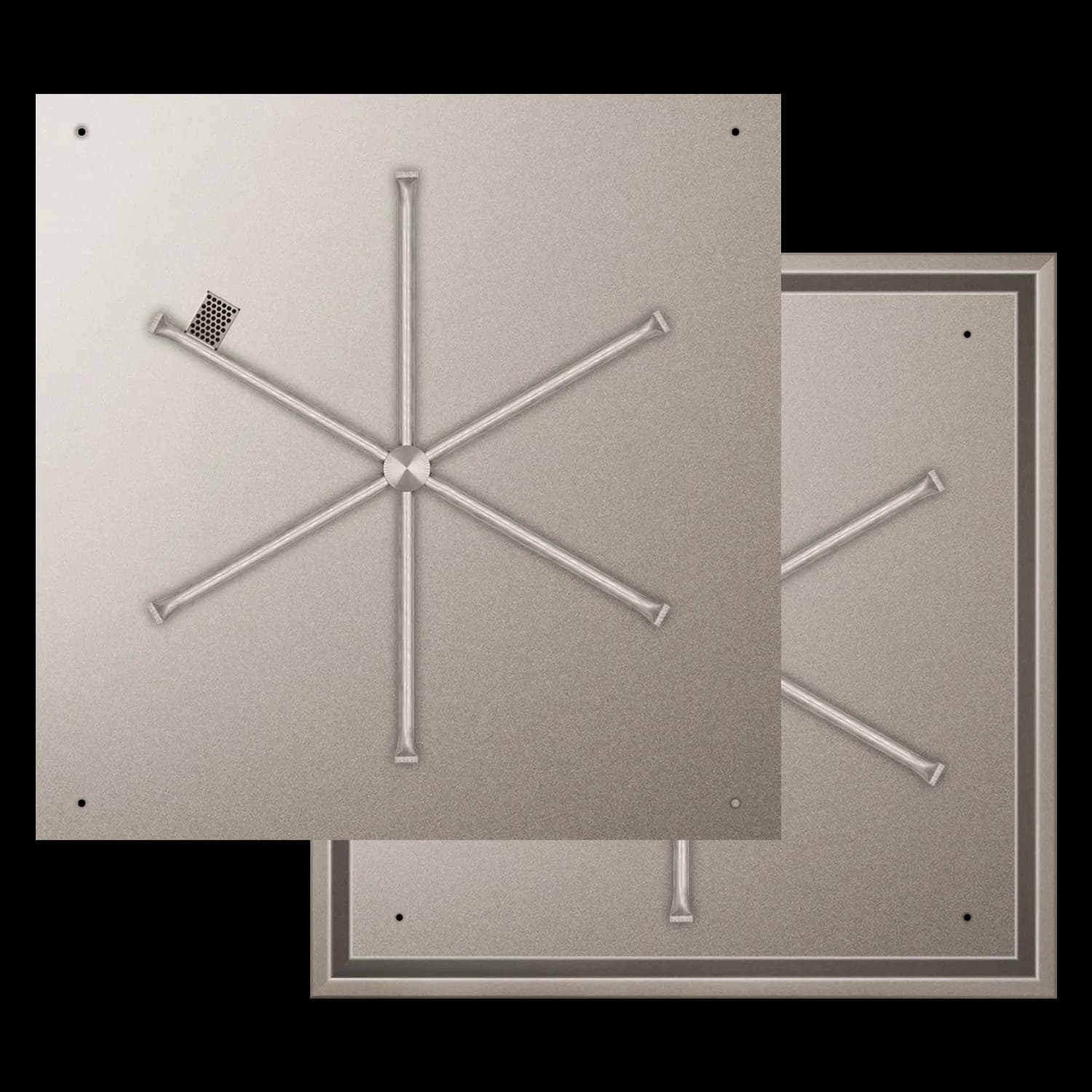 Square Stainless Steel Burner Systems